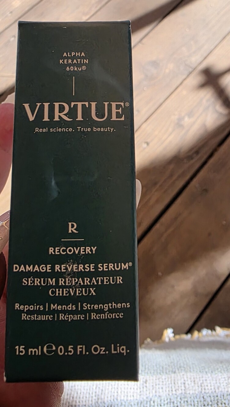 Virtue Recovery Damage Reverse Serum - Green - 15 ml Mini